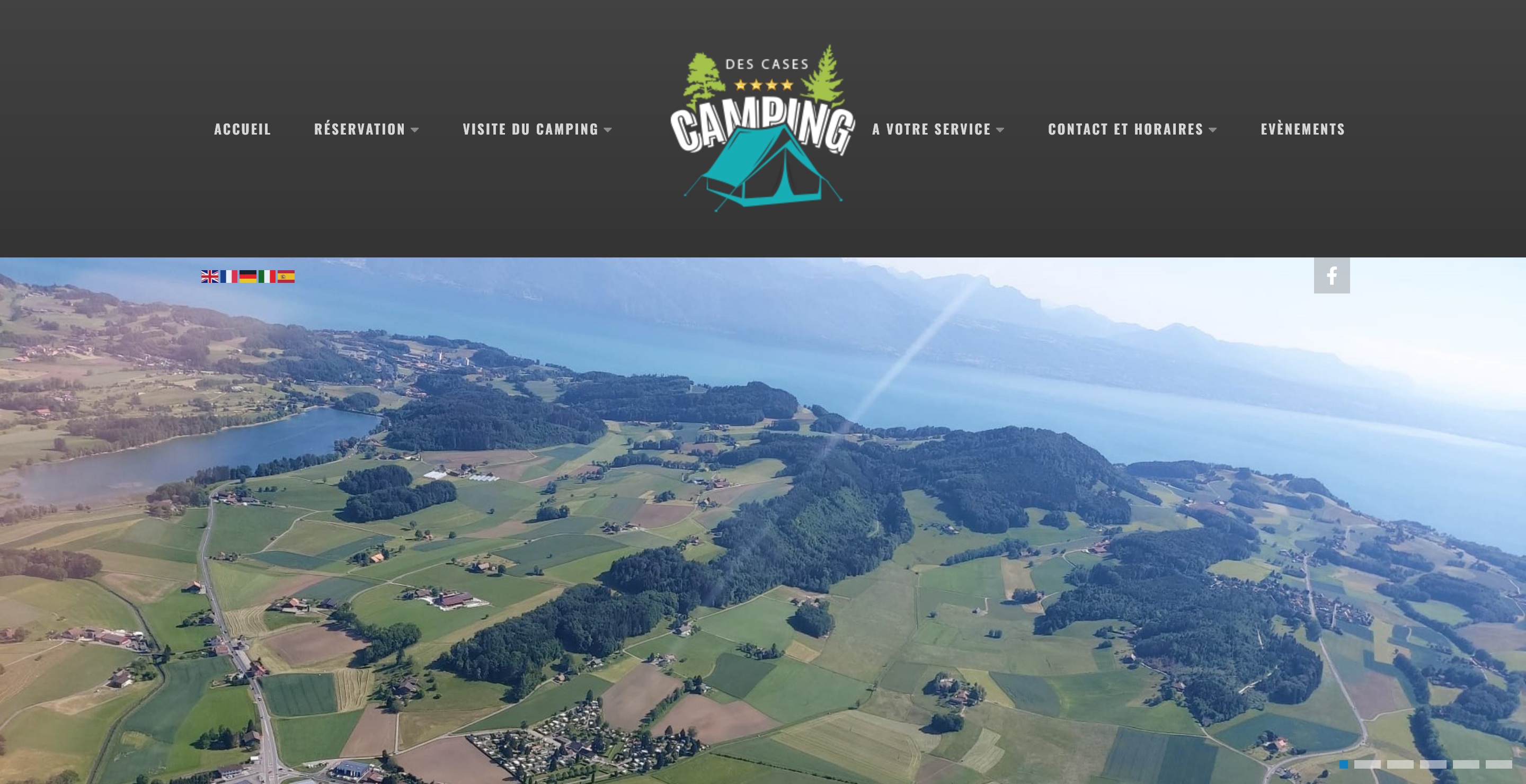 Camping des Cases à Forel