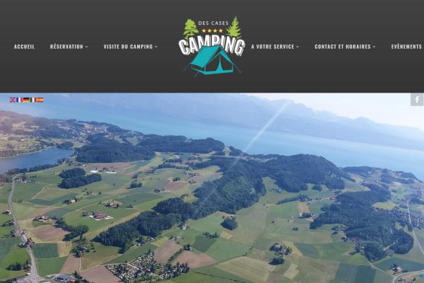 Camping des Cases à Forel