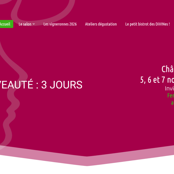 DiVINes Salon Suisse des Vigneronnes